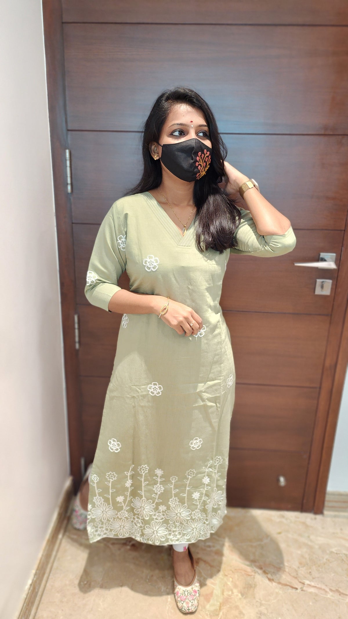 Office Wear kurti(8267)