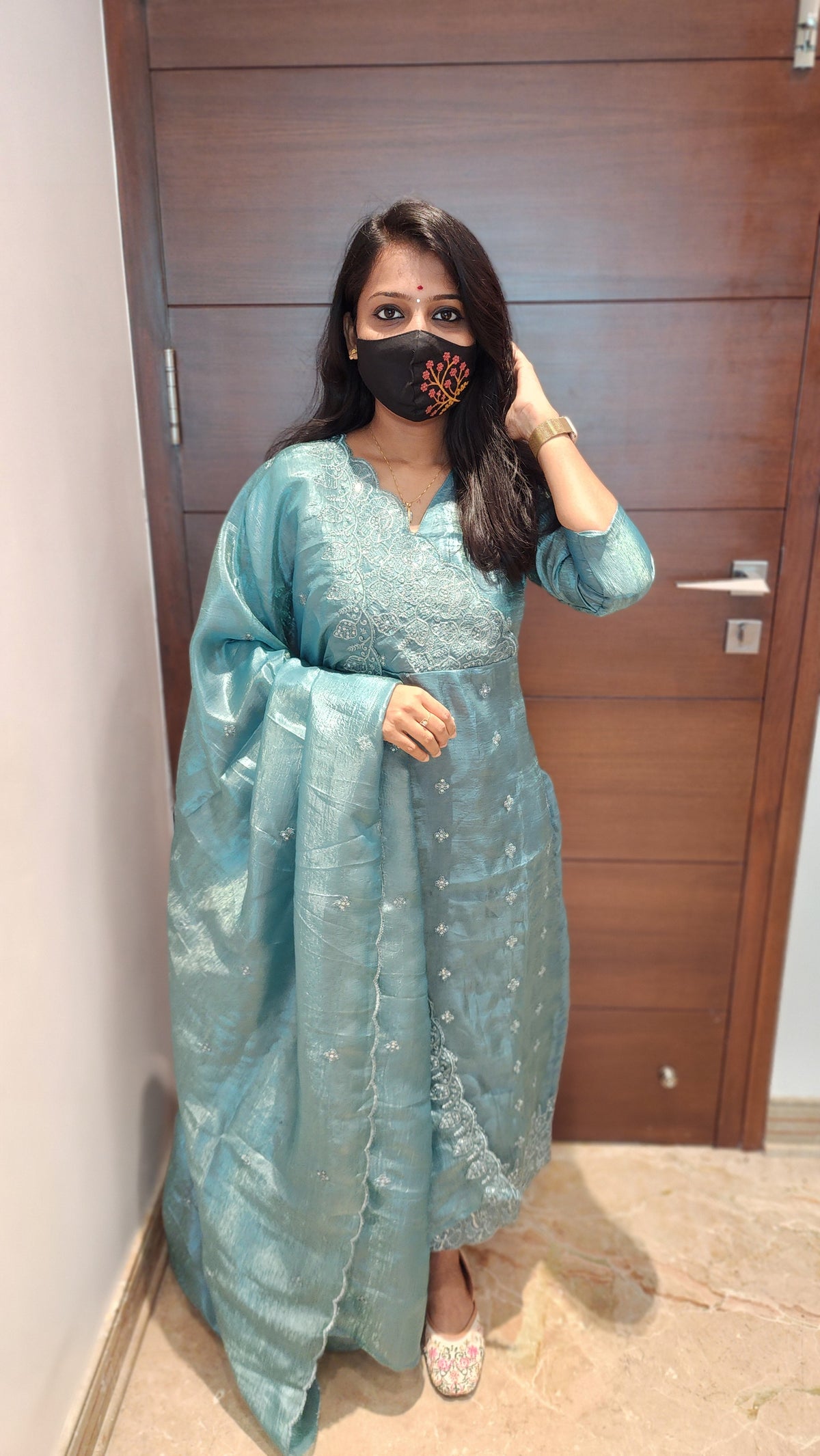 Ethnic Salwar Set (8307)c2