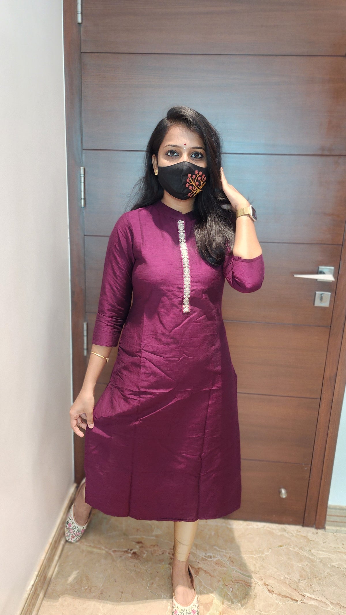 Office Wear kurti(8333)