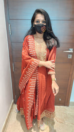 Pongal Festive Set-Anarkali Salwar Set (8373)c