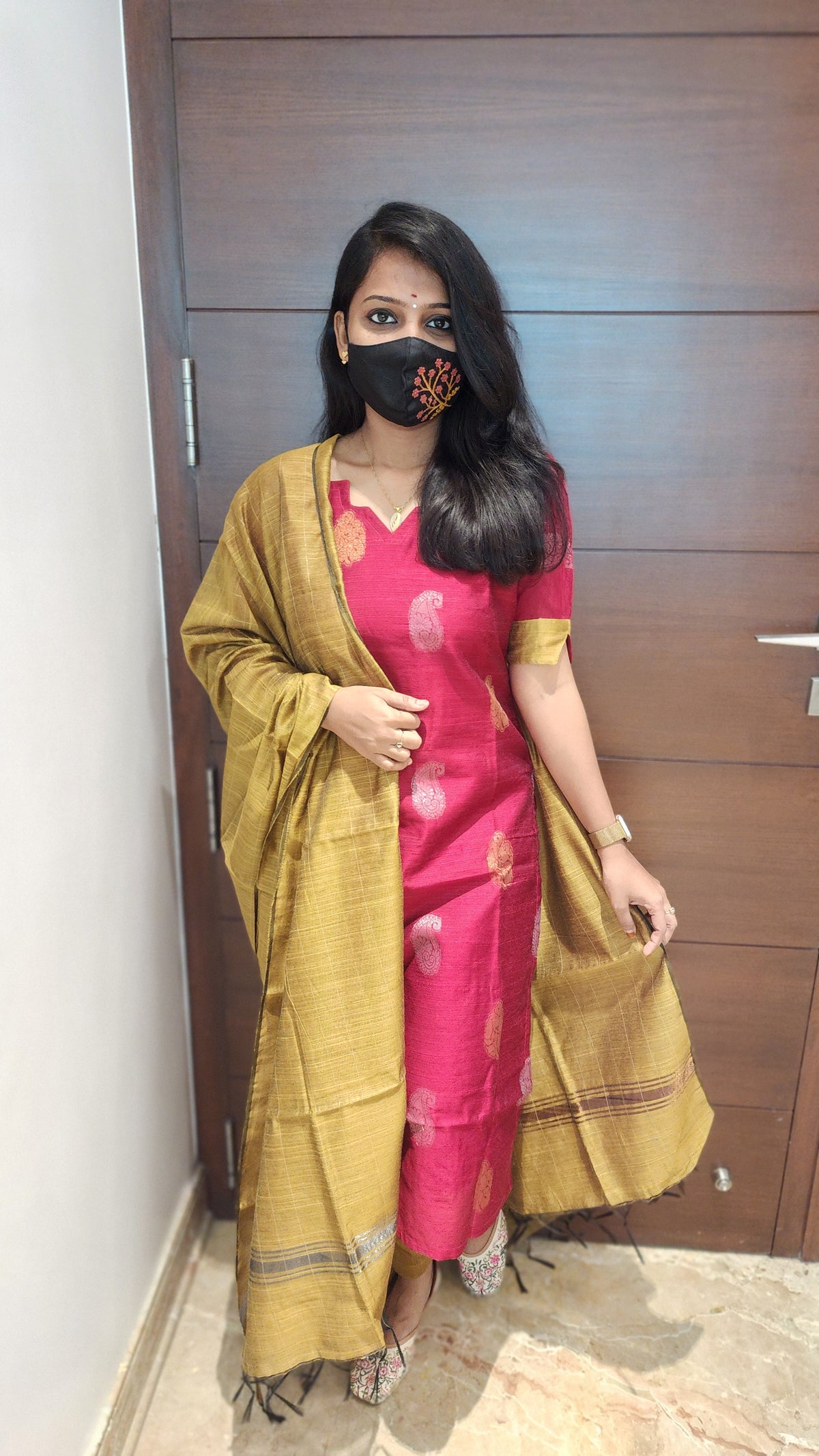 Pongal Festive Sale - Ethnic Salwar Set (8382)