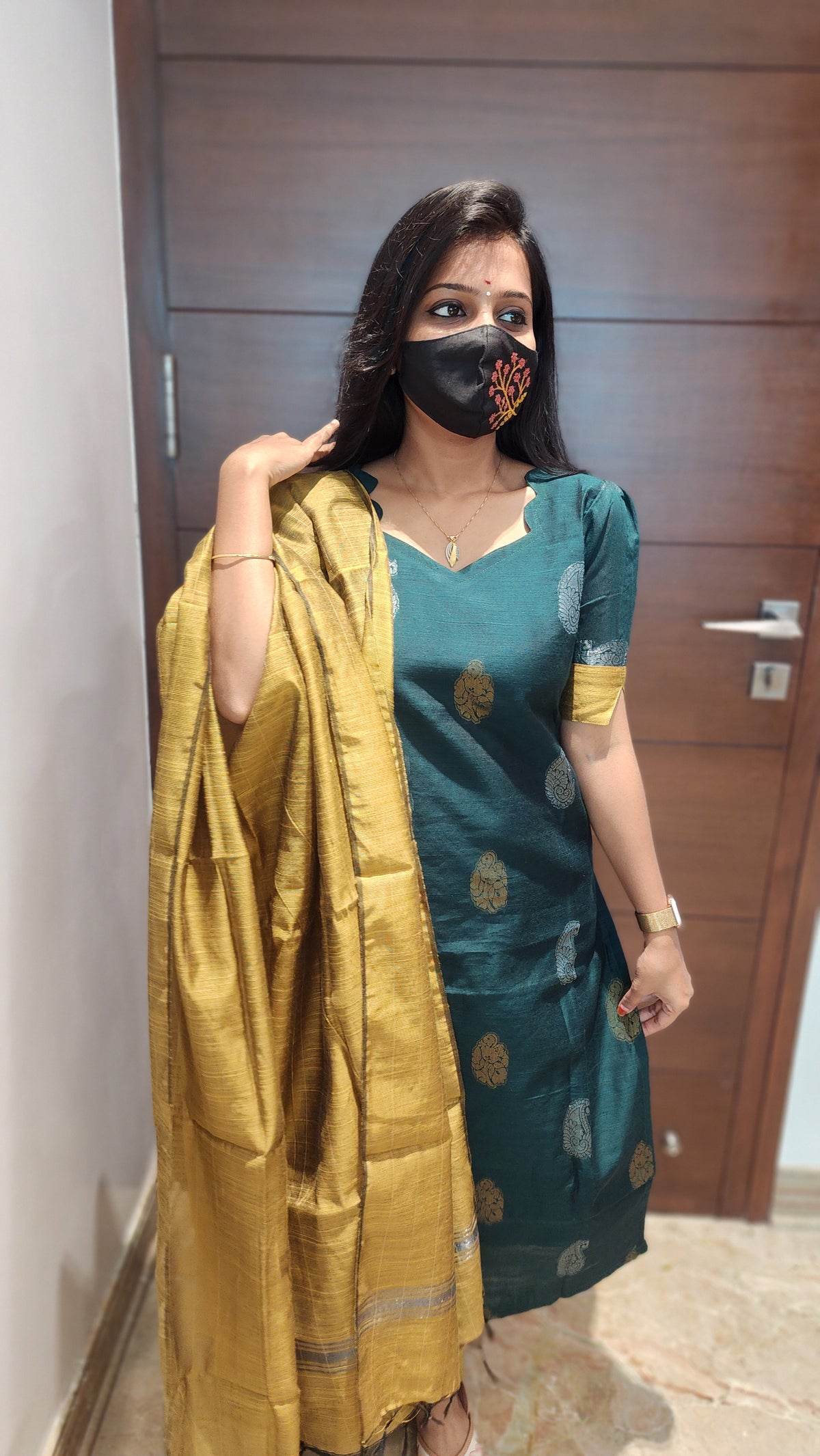 Pongal Festive Sale - Ethnic Salwar Set (8383)