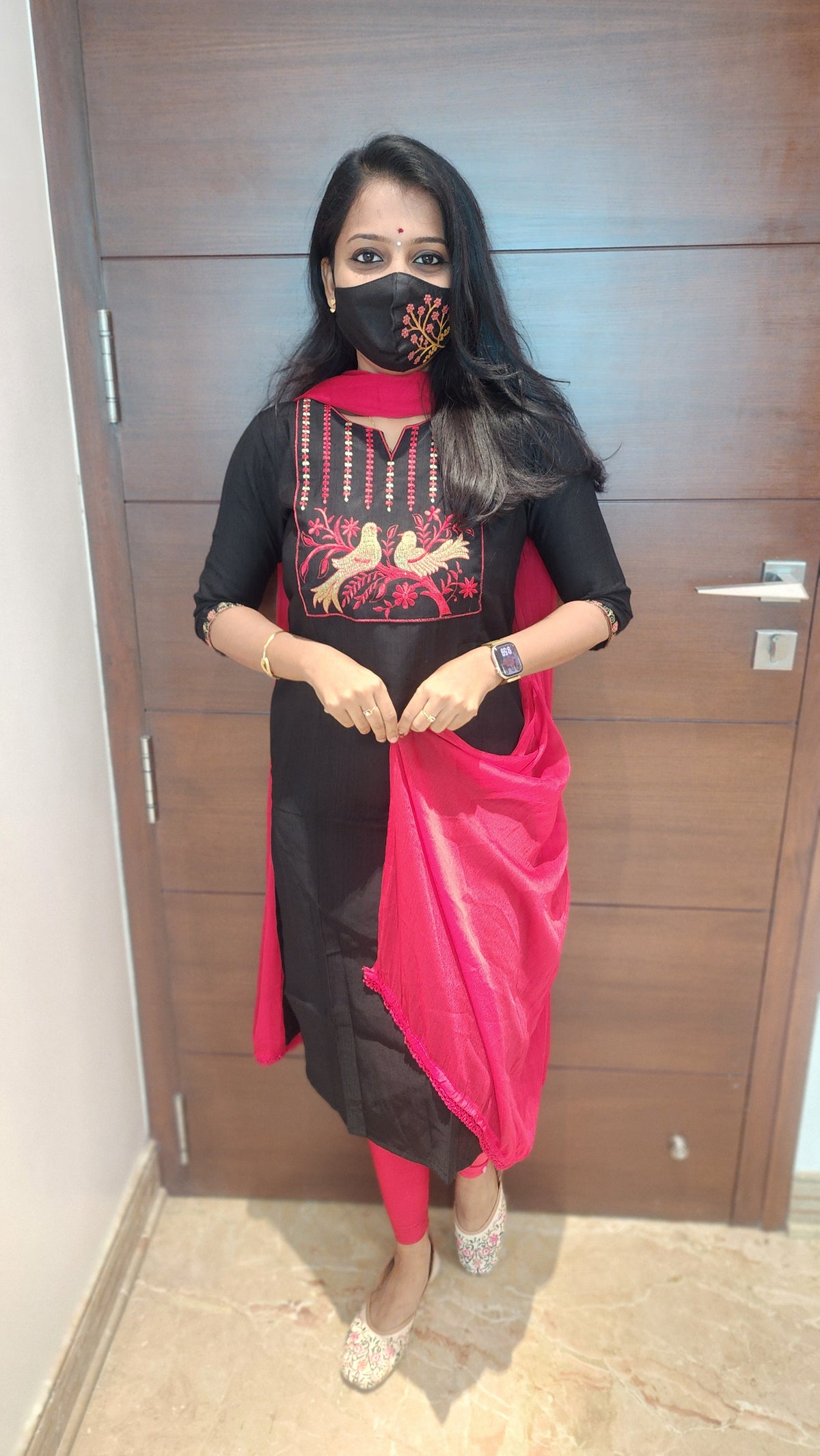 Office Wear - Embroidery(8384)