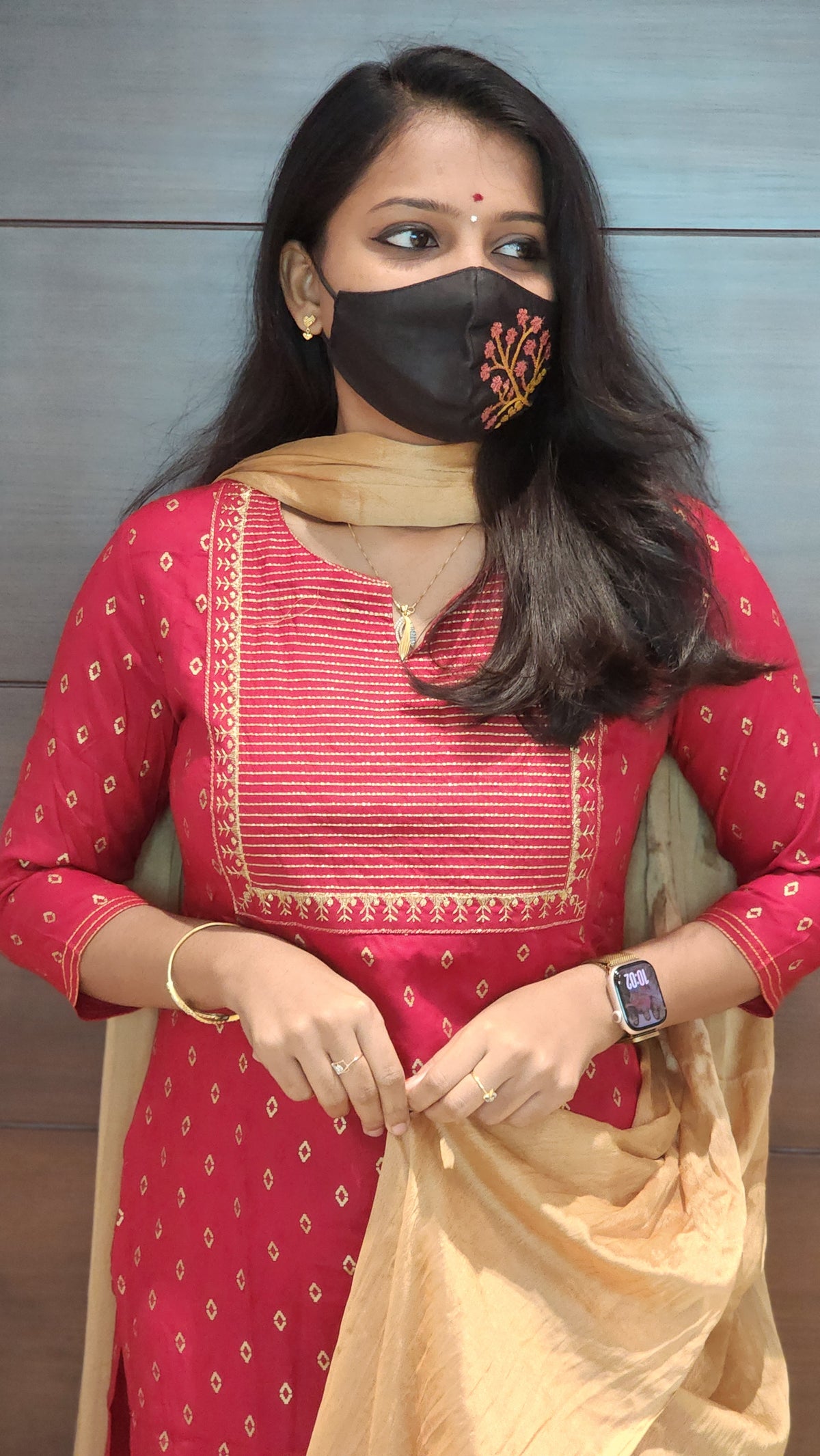 Office Wear - Embroidery(8385)