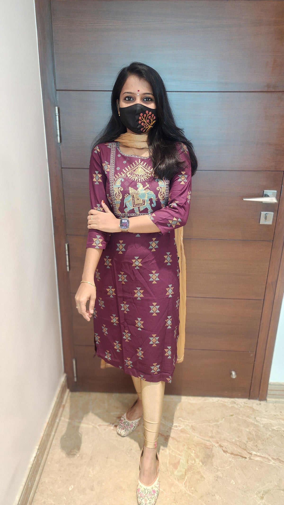 Office Wear - Embroidery(8388)