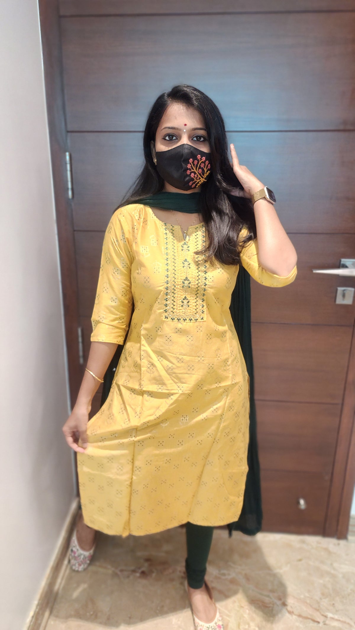 Office Wear - Embroidery(8386)