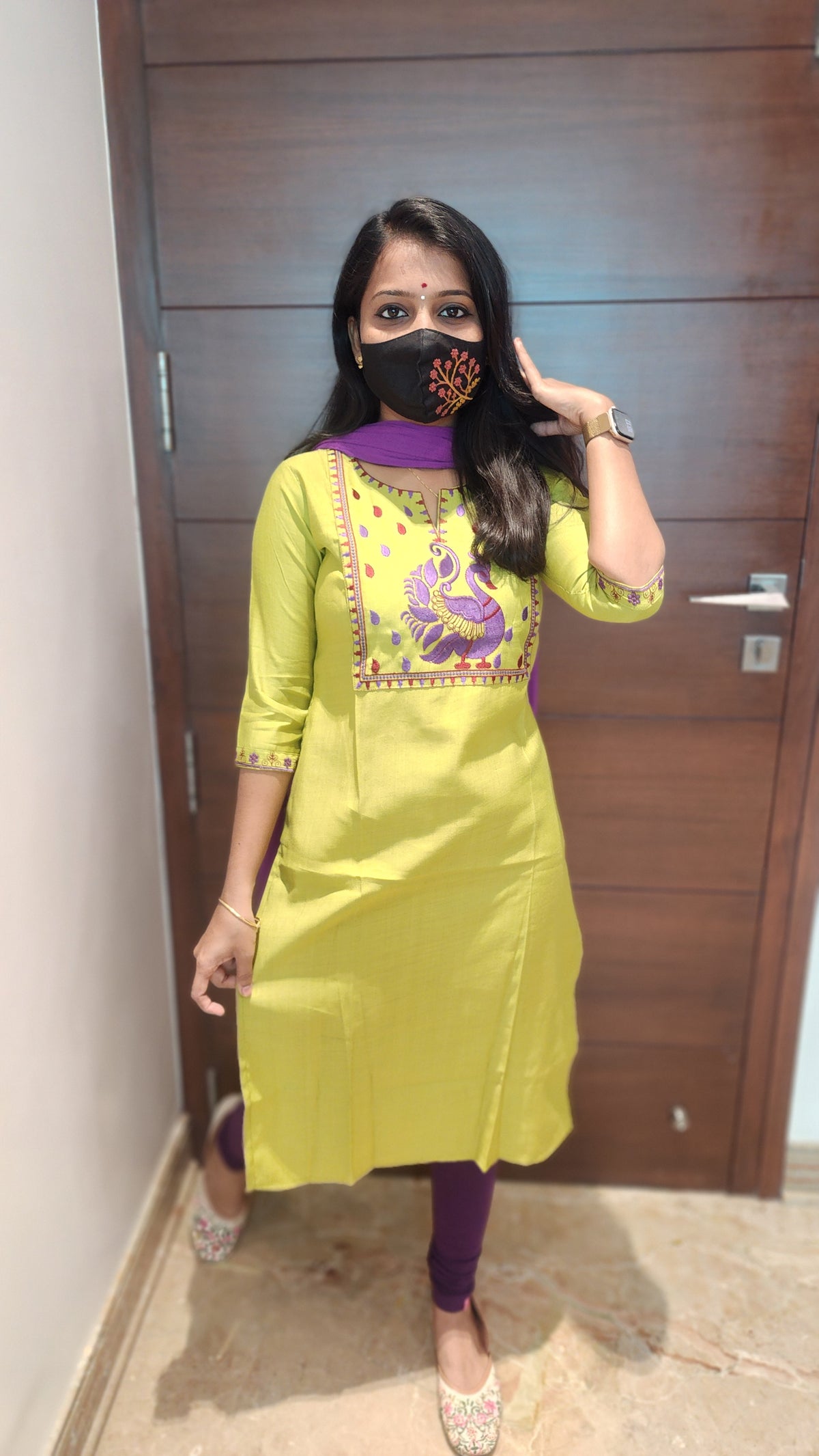 Office Wear - Embroidery(8387)