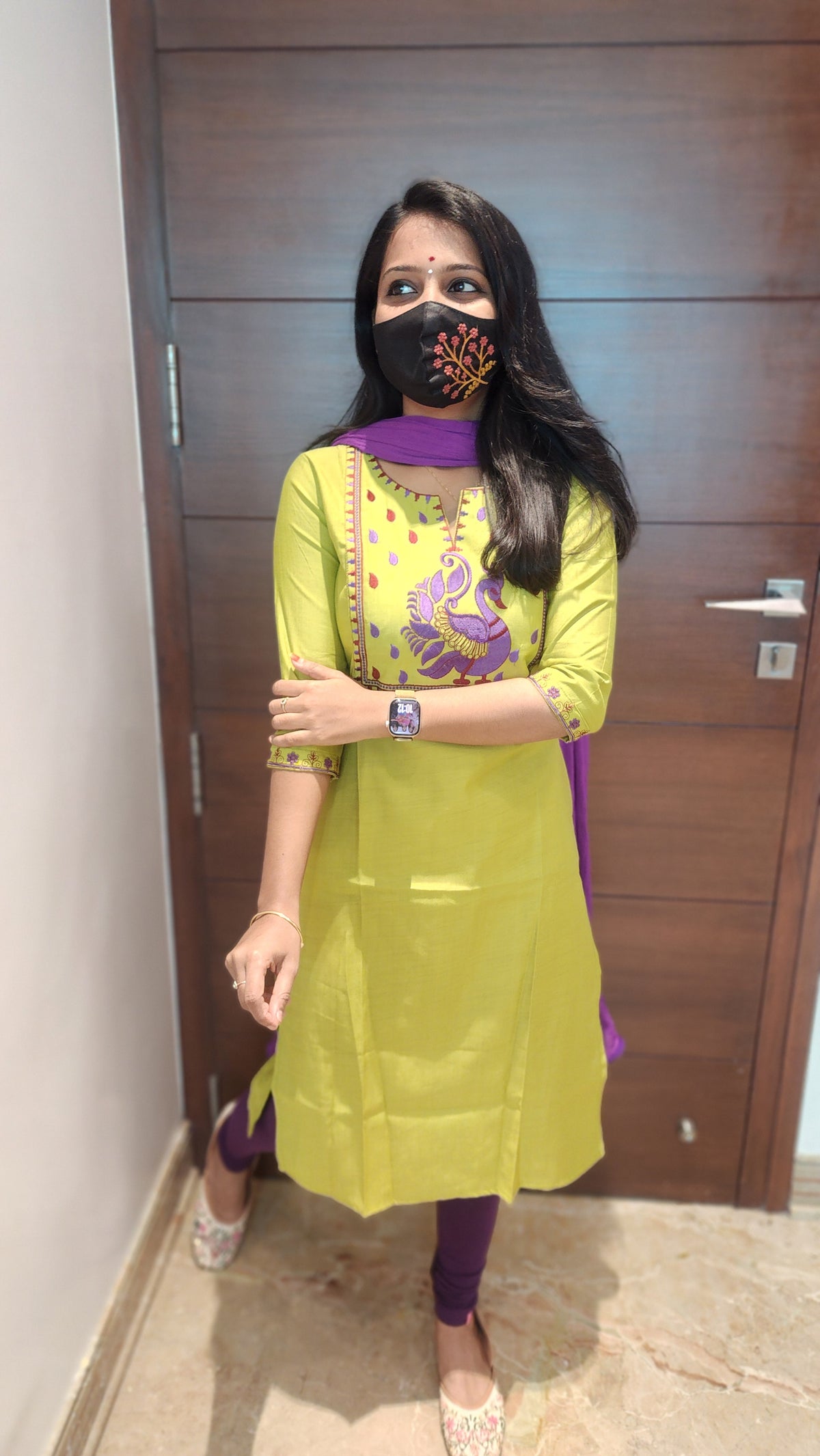 Office Wear - Embroidery(8387)