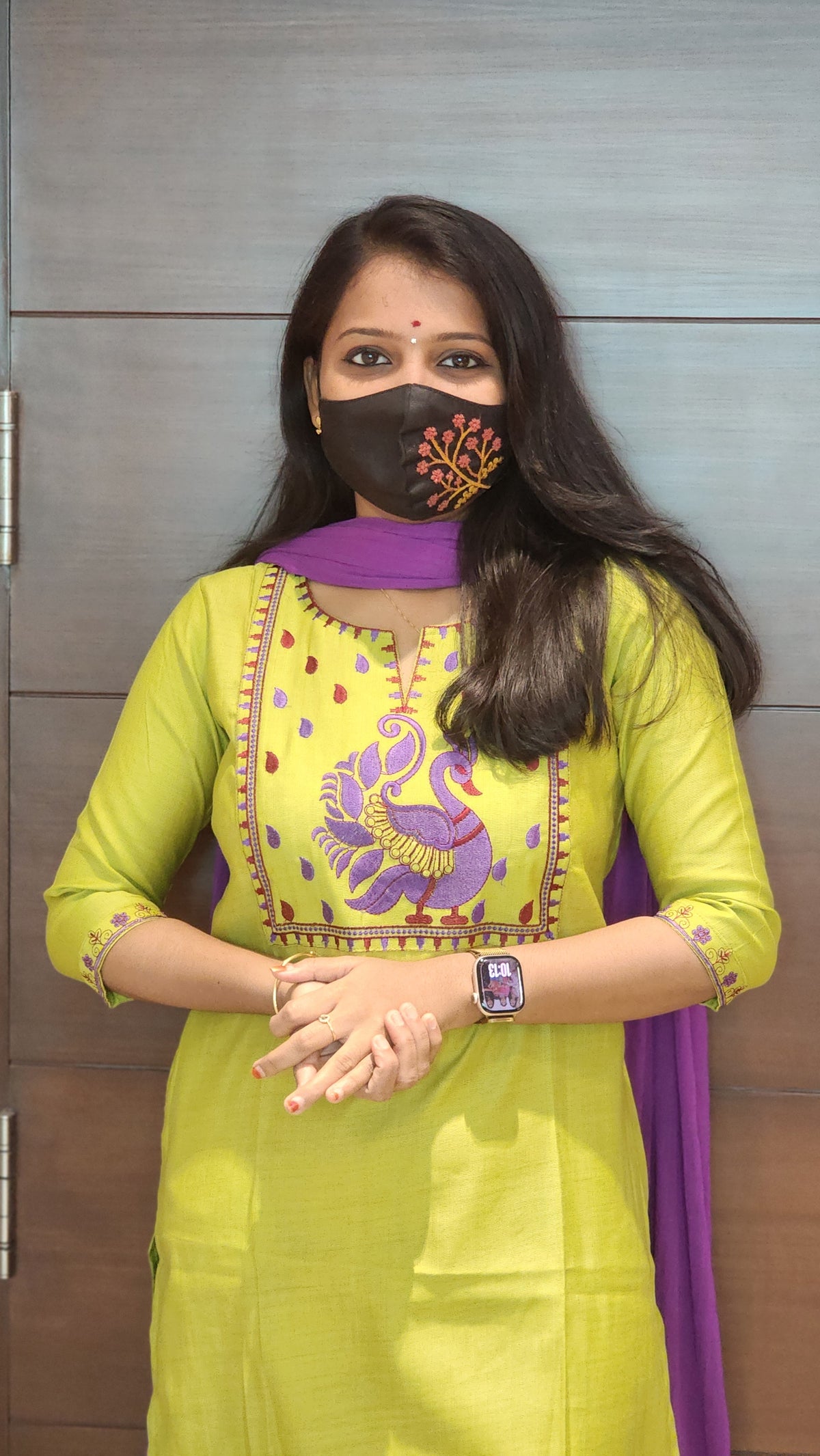 Office Wear - Embroidery(8387)