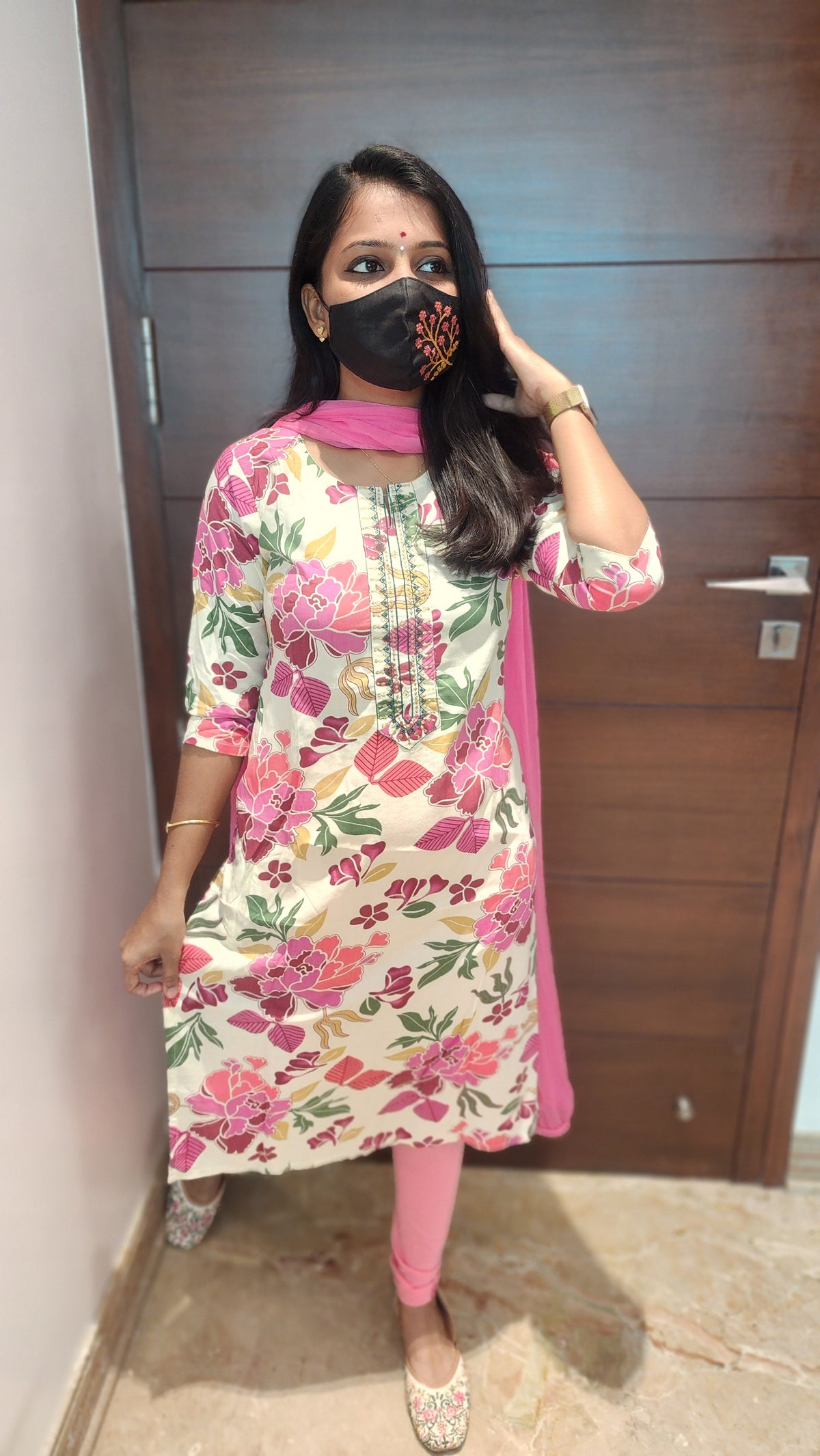 Office Wear - Embroidery(8389)