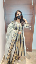 Salwar Set (kurti+Dupatta) (8391)