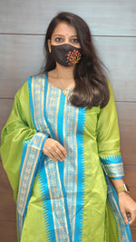 Salwar Set (kurti+Dupatta) (8392)