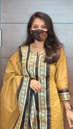 Salwar Set (kurti+Dupatta) (8393)