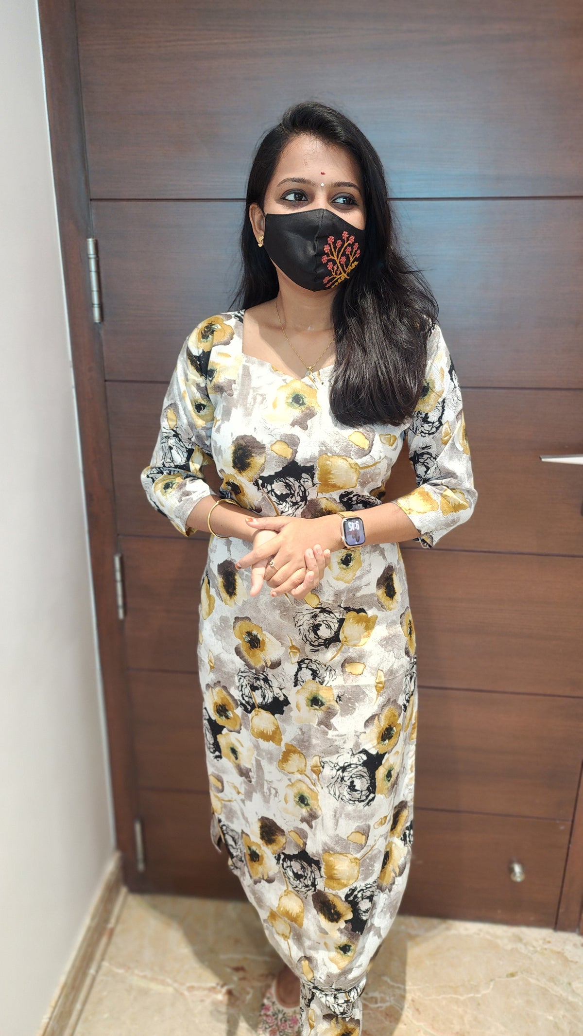 Cord set (pant & top)(8407)