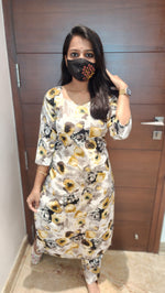 Cord set (pant & top)(8407)