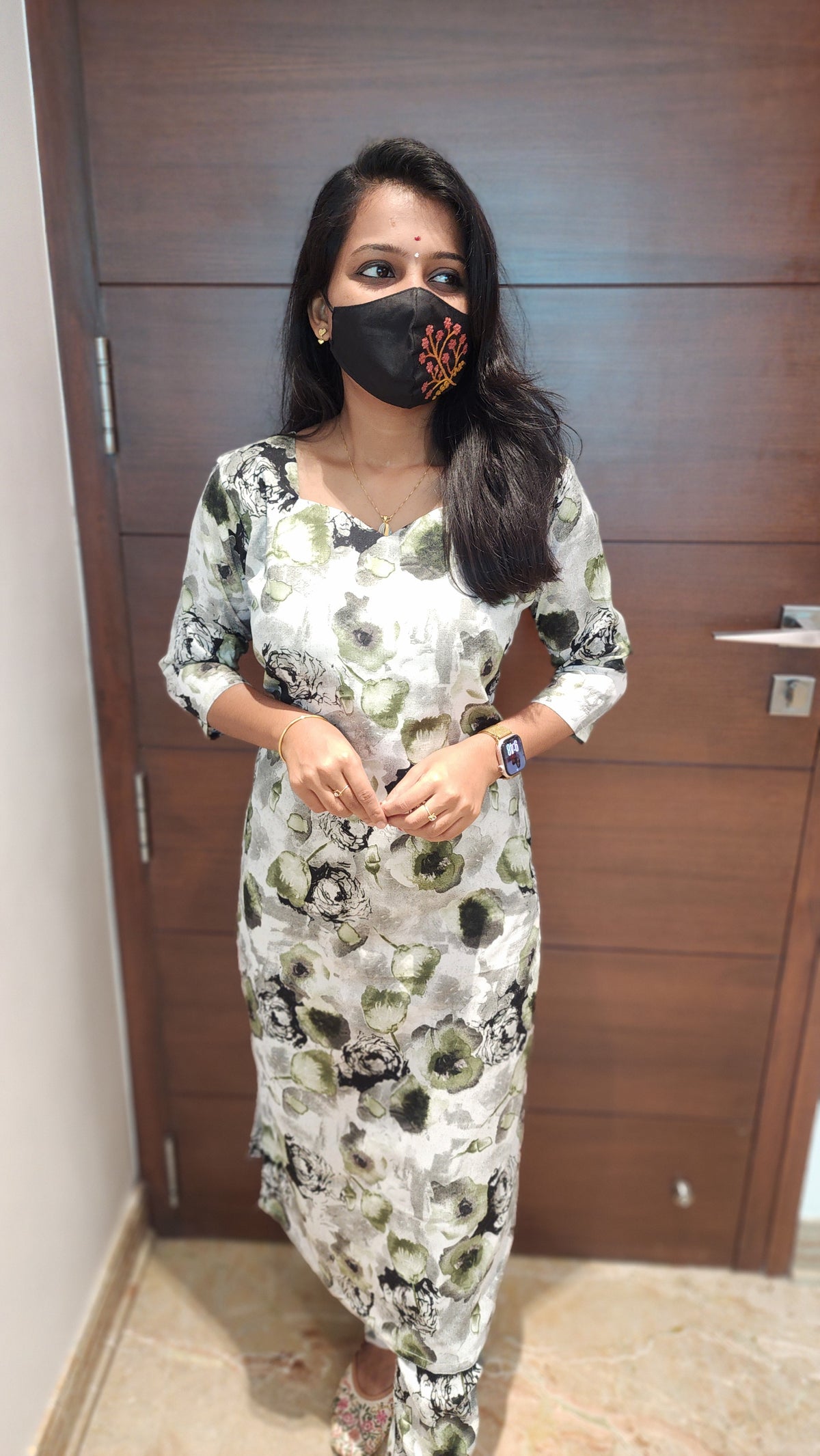 Cord set (pant & top)(8409)