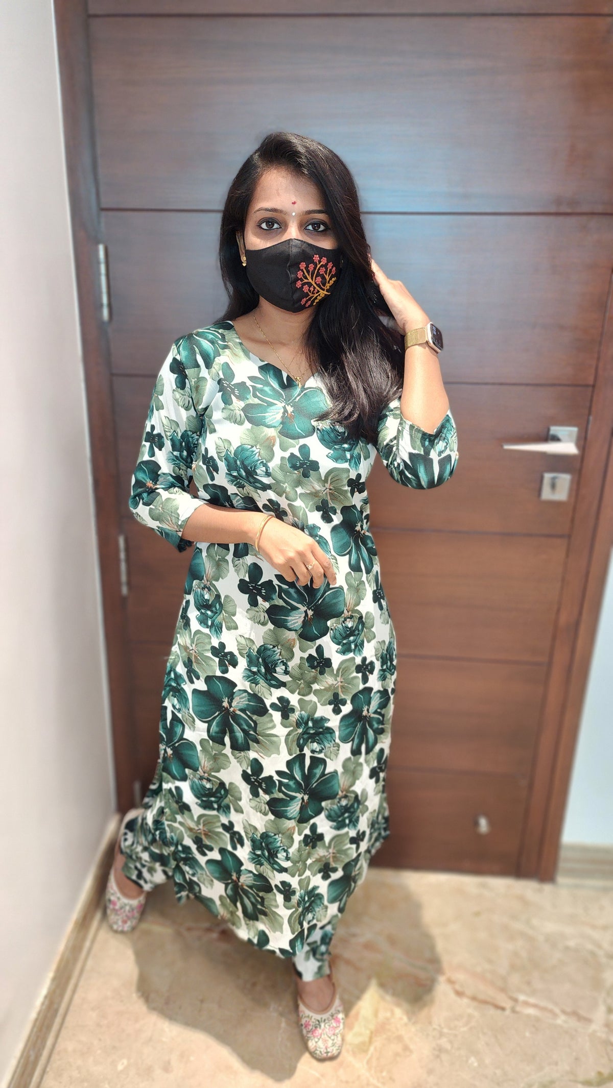 Cord set (pant & top) (8605)c