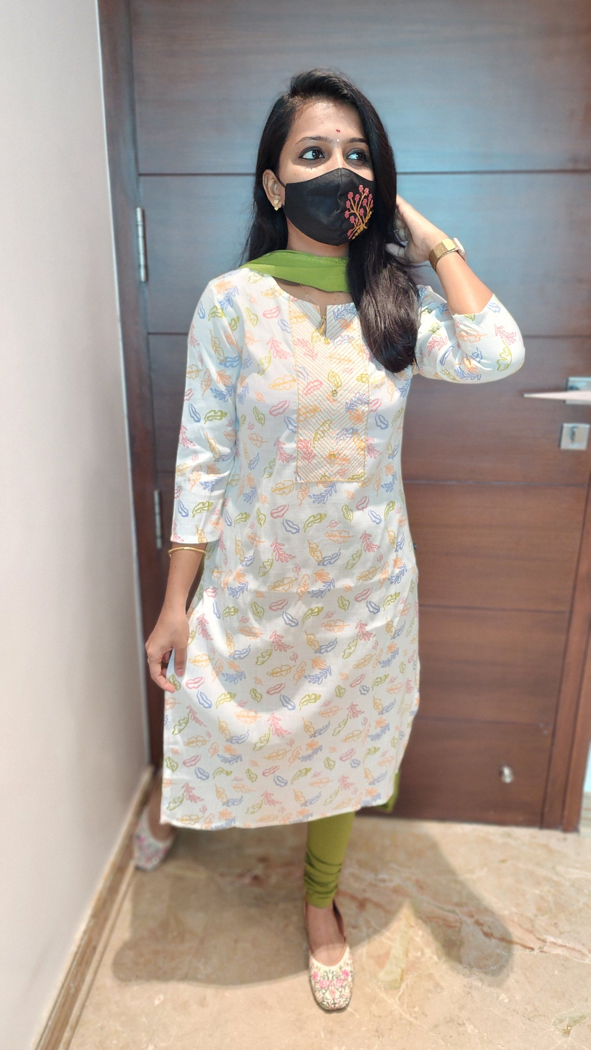 Office Wear - Embroidery(8475)c