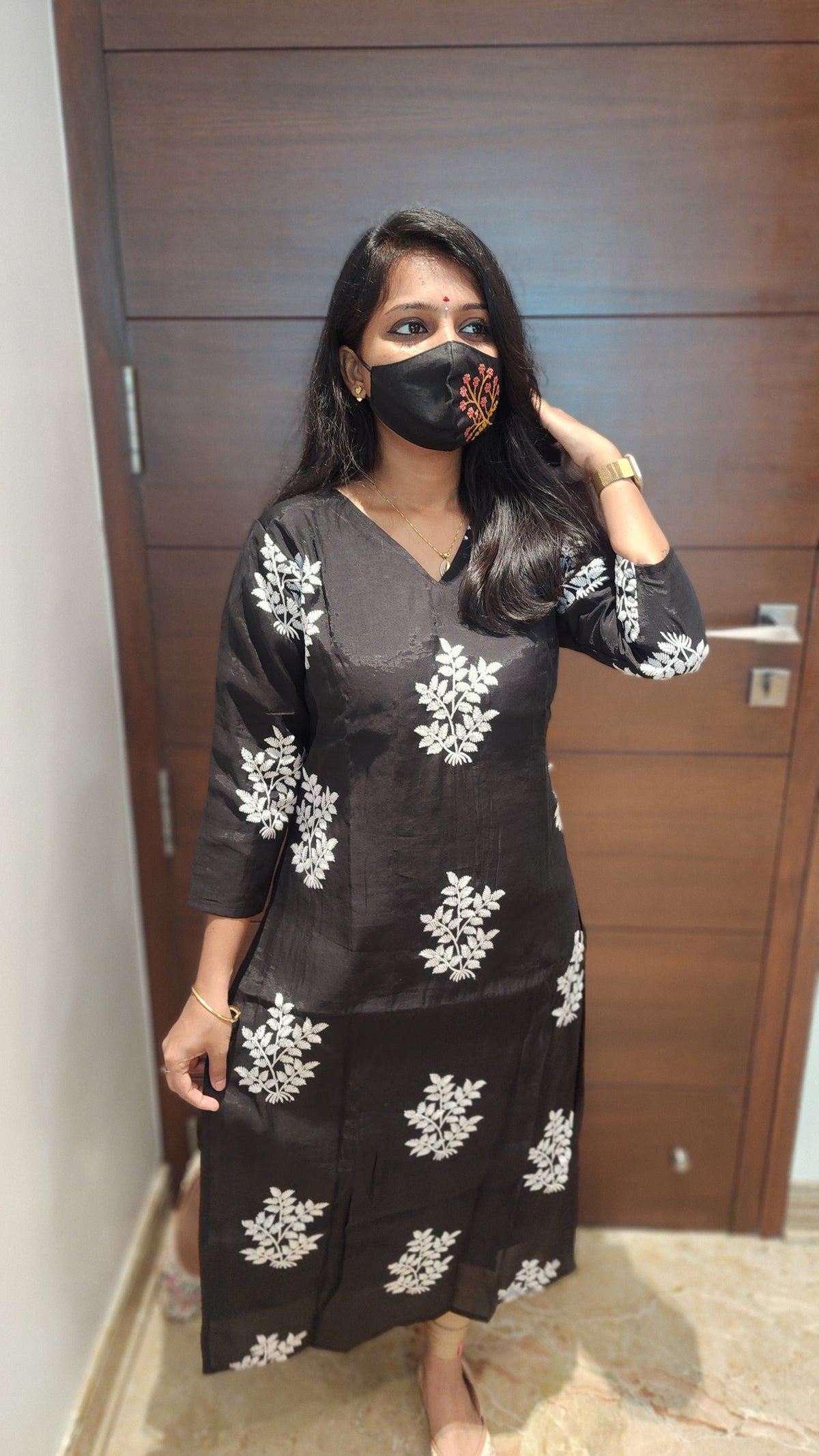 Casual wear- Embroidery Kurti (8544)