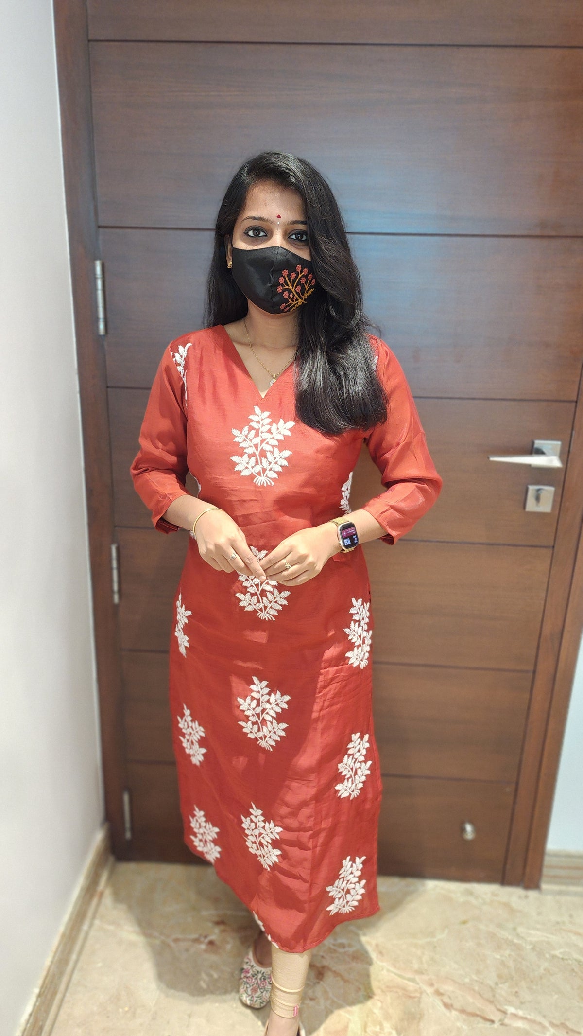Casual wear- Embroidery Kurti (8546)c2