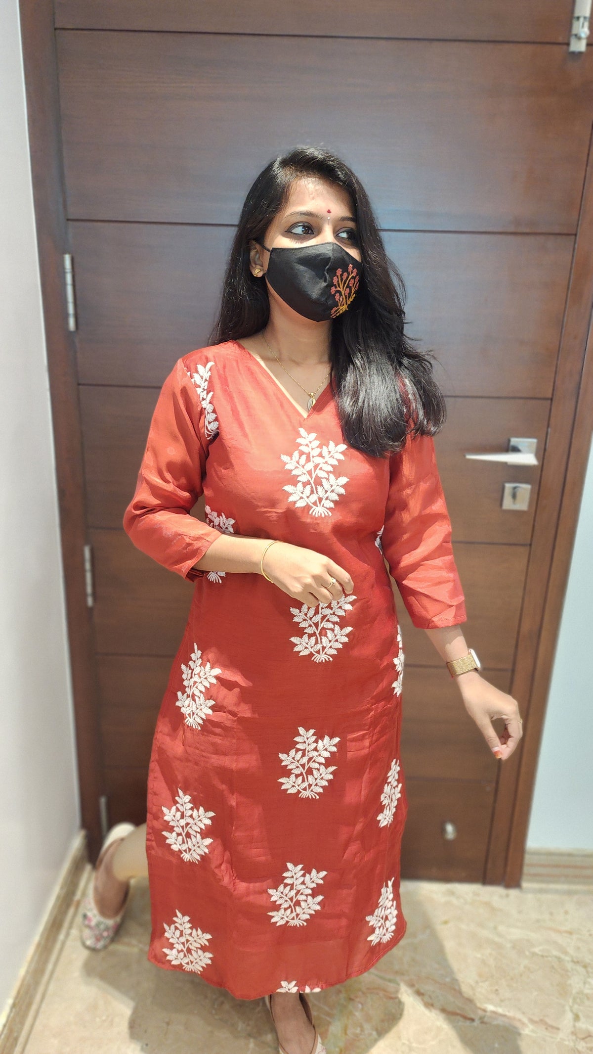 Casual wear- Embroidery Kurti (8546)c2