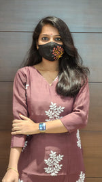 Casual wear- Embroidery Kurti (8547)c4