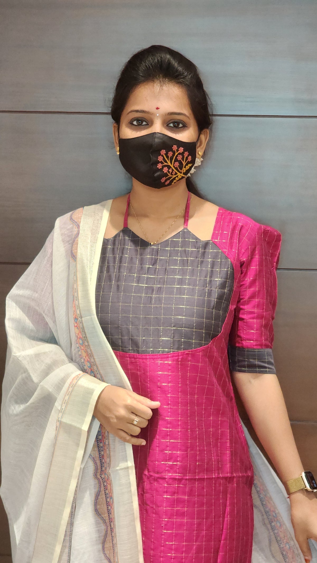 Salwar Set (Kurti+Dupatta) (9191) C4
