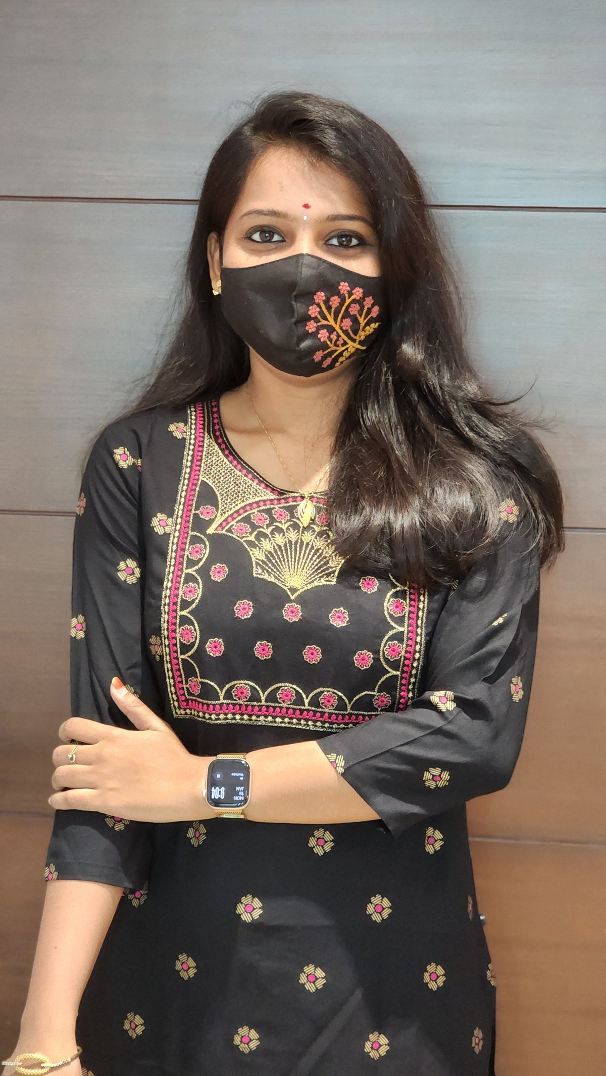 Office Wear - Embroidery(8585)