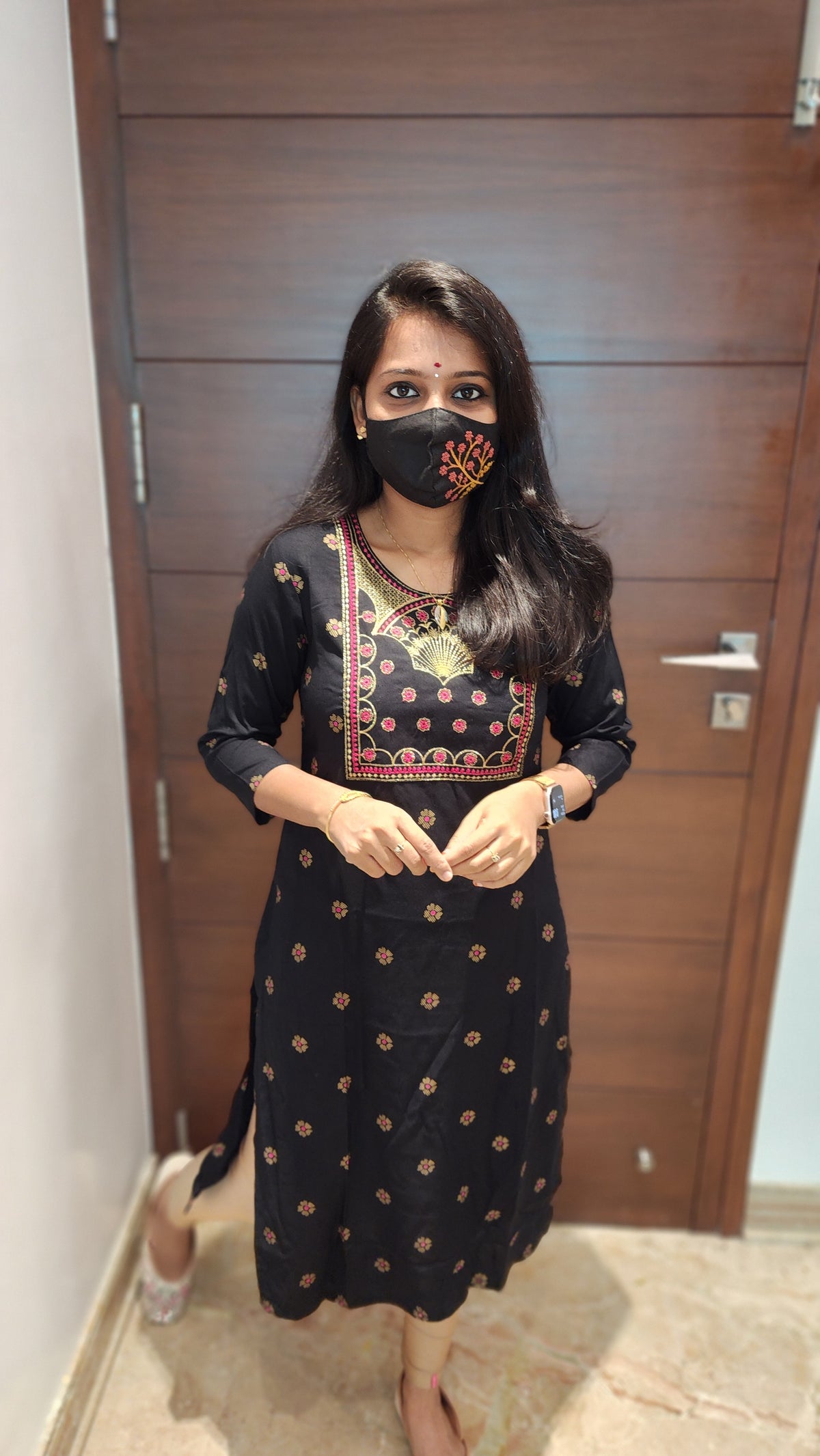 Office Wear - Embroidery(8585)