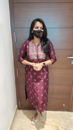 Office Wear - Embroidery(8589)c