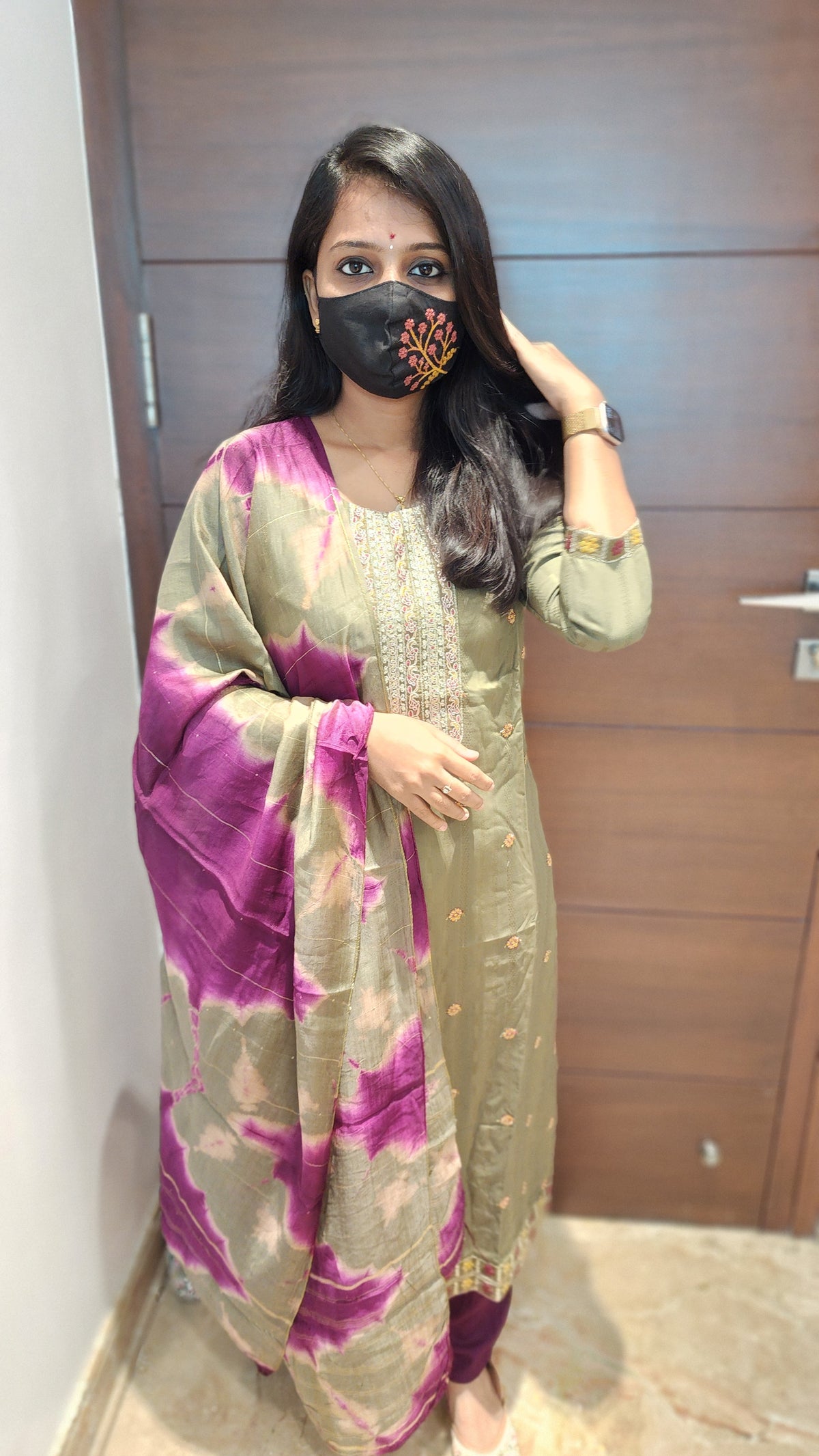 Ethnic Salwar Set (8866)c