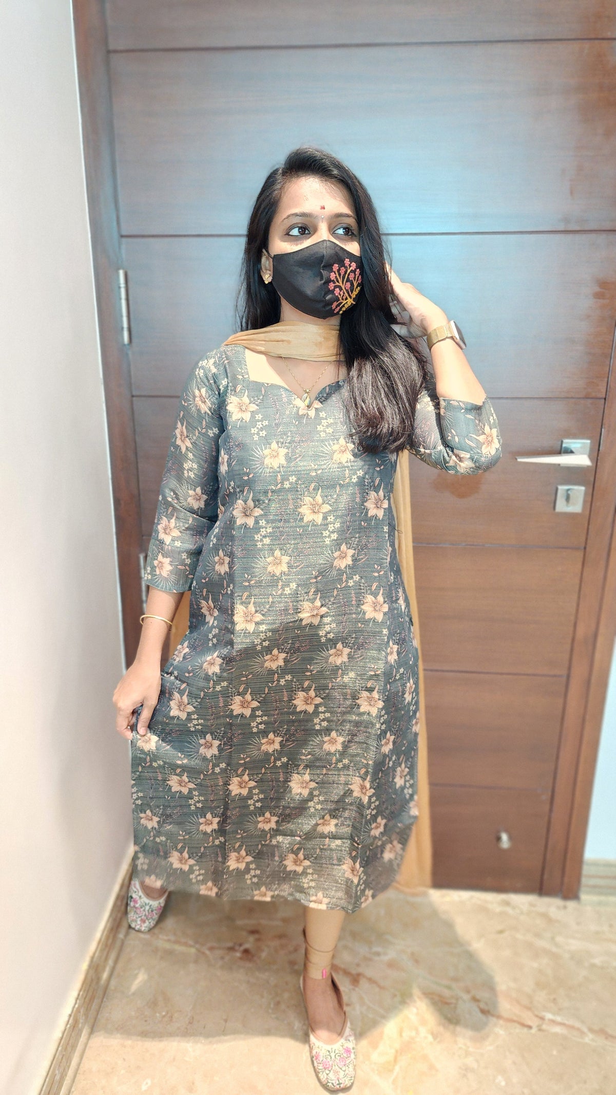 Office Wear kurti(8660)