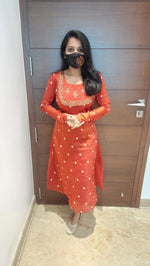 Handwork Kurti -Party wear Kurti (8710)c