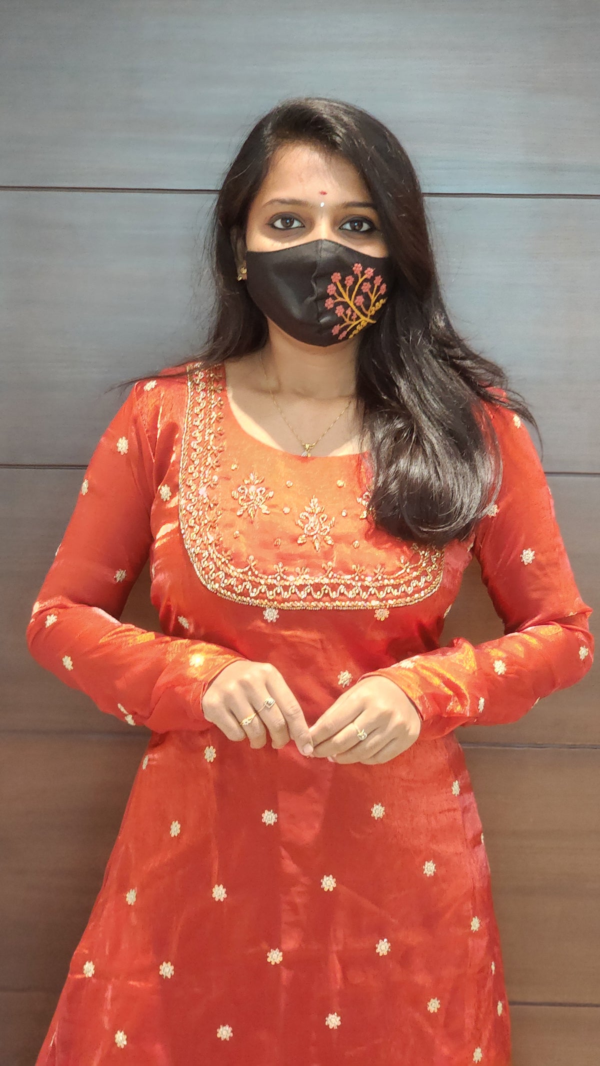 Handwork Kurti -Party wear Kurti (8710)c