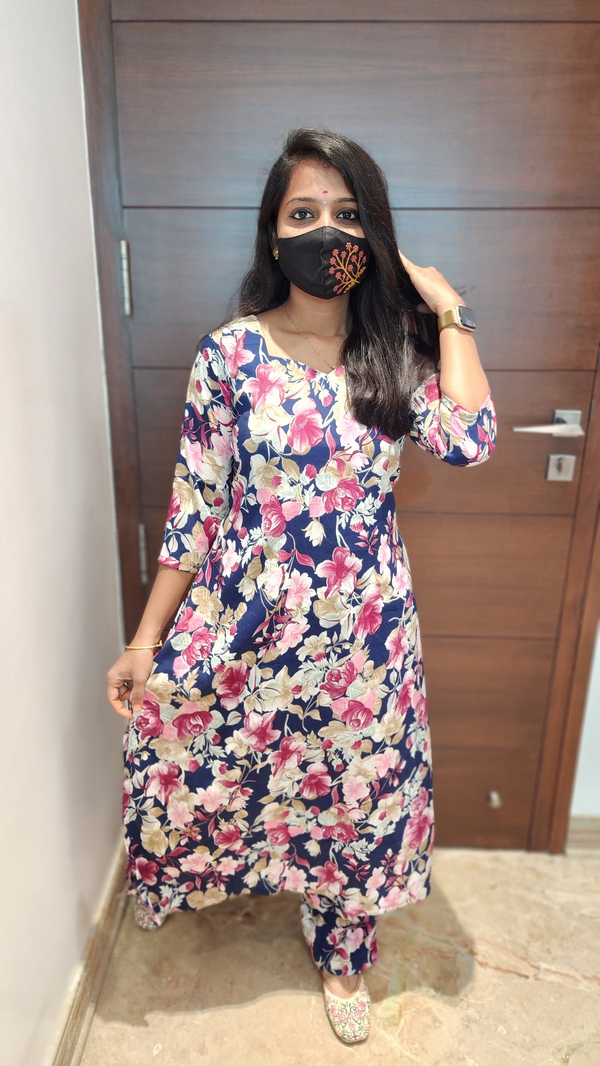 Cord set (pant & top) (8792)c4