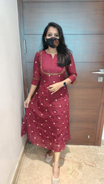 Festive sale - Handwork kurti (8830)c