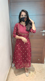 Festive sale - Handwork kurti (8830)c