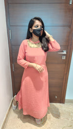 *Jewel Neck kurti (8878)*