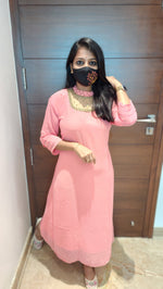 Jewel Neck kurti (8875)C