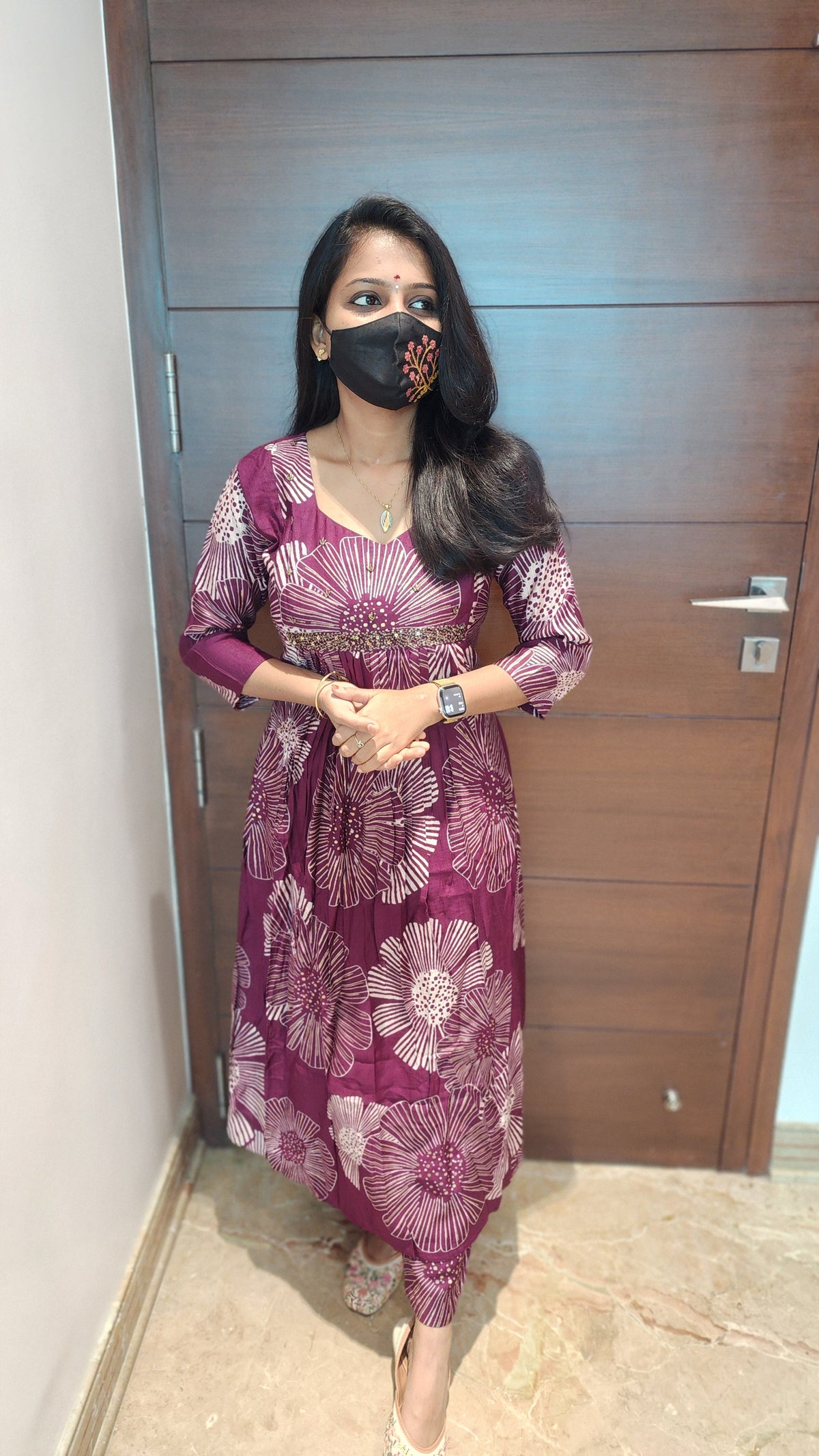 Ethnic Cord set (8905)c