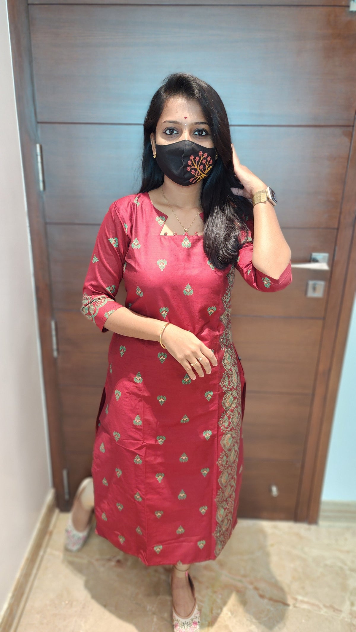 Office Wear kurti(8919)