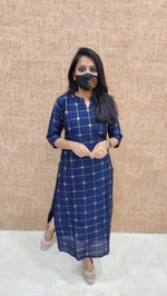 Ethnic wear(9014)(Ink blue)c