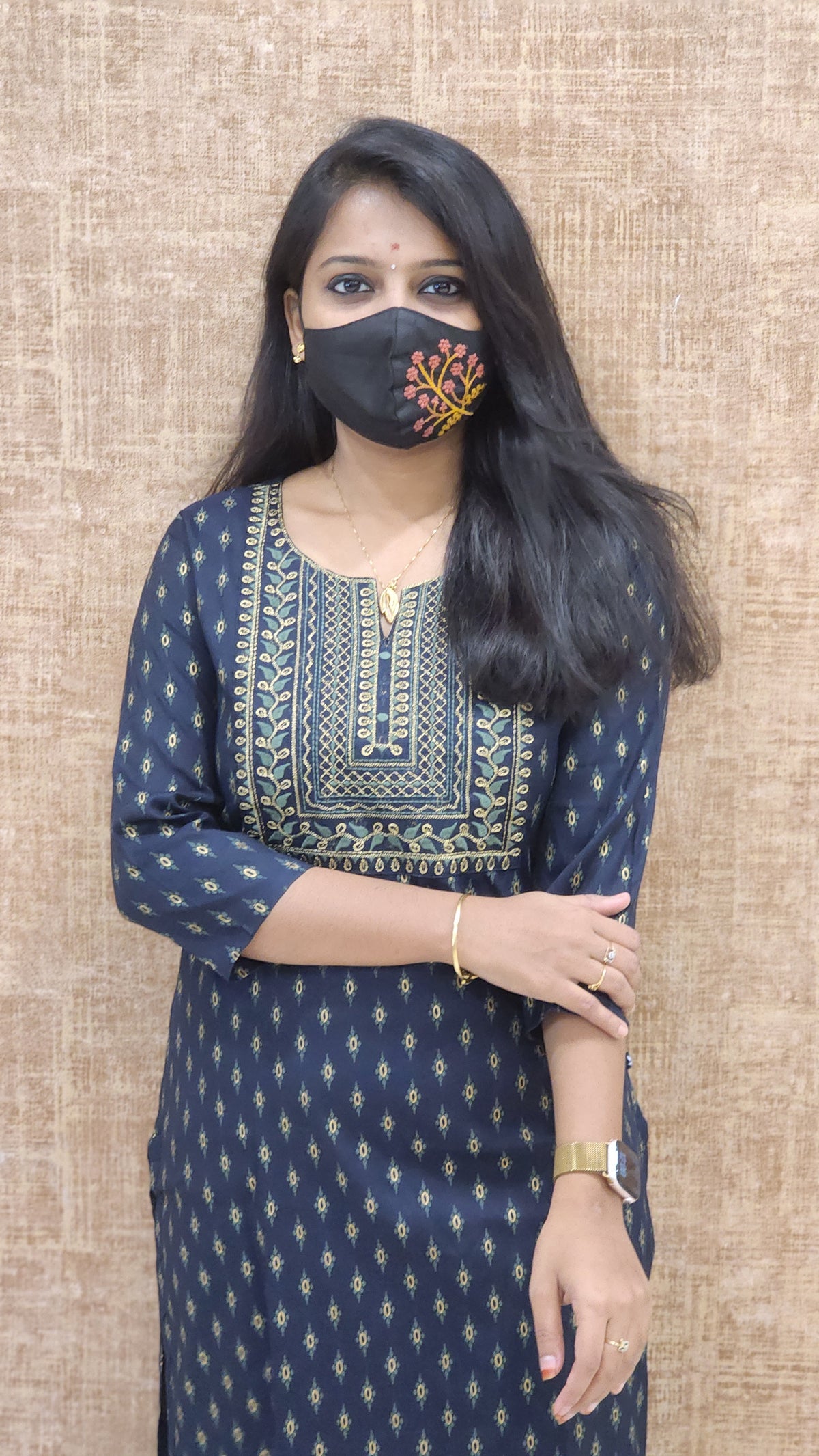 Office Wear - Embroidery (9048)