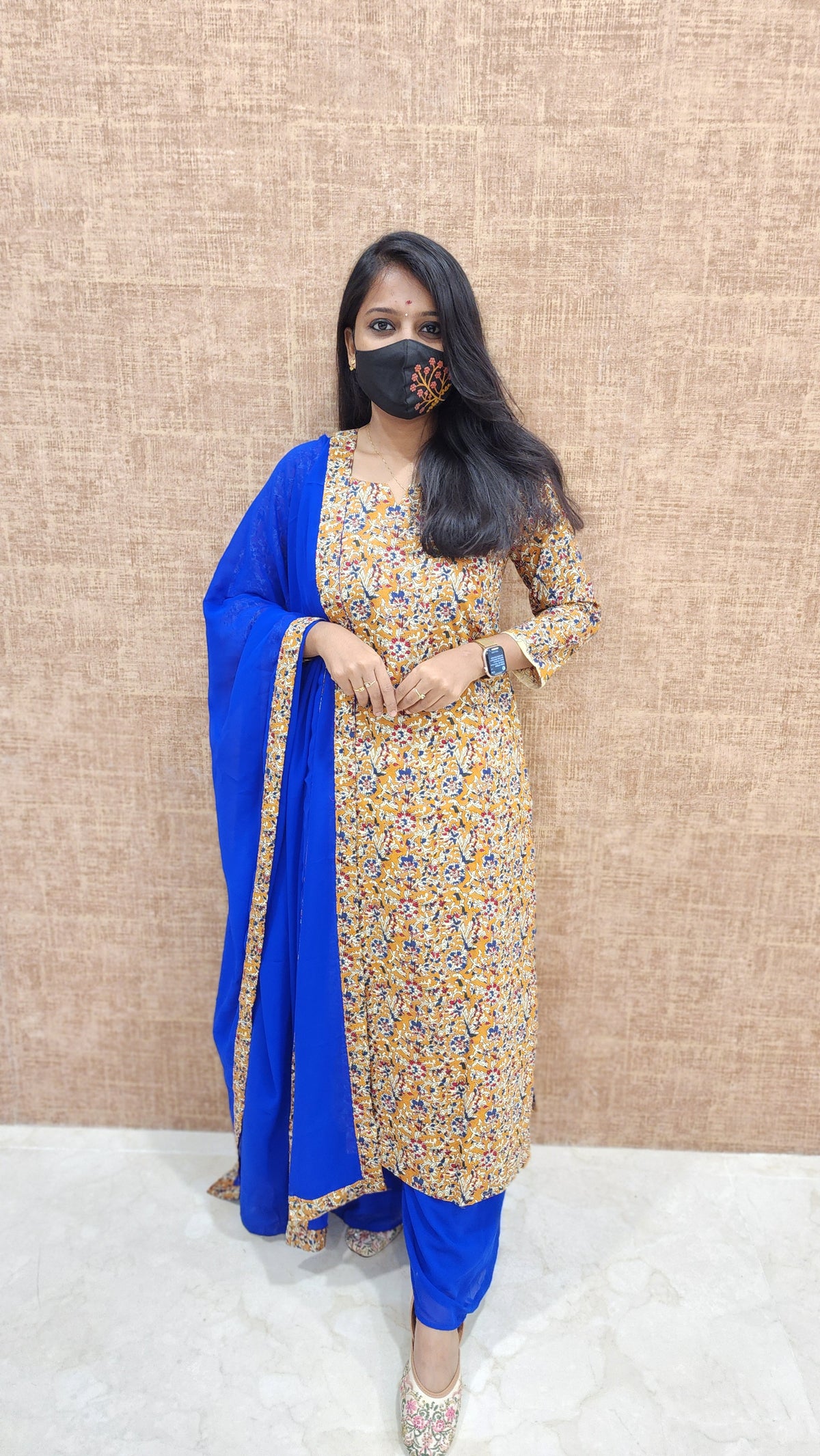 Kalamkari Salwar Set(9046)