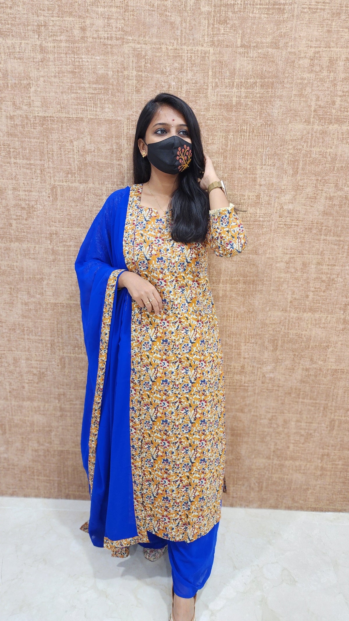 Kalamkari Salwar Set(9046)