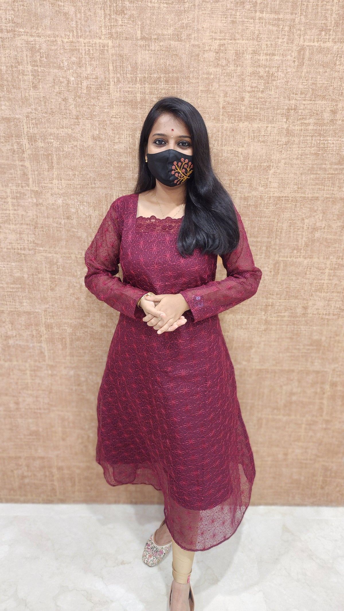 Party wear kurti (9089)c3