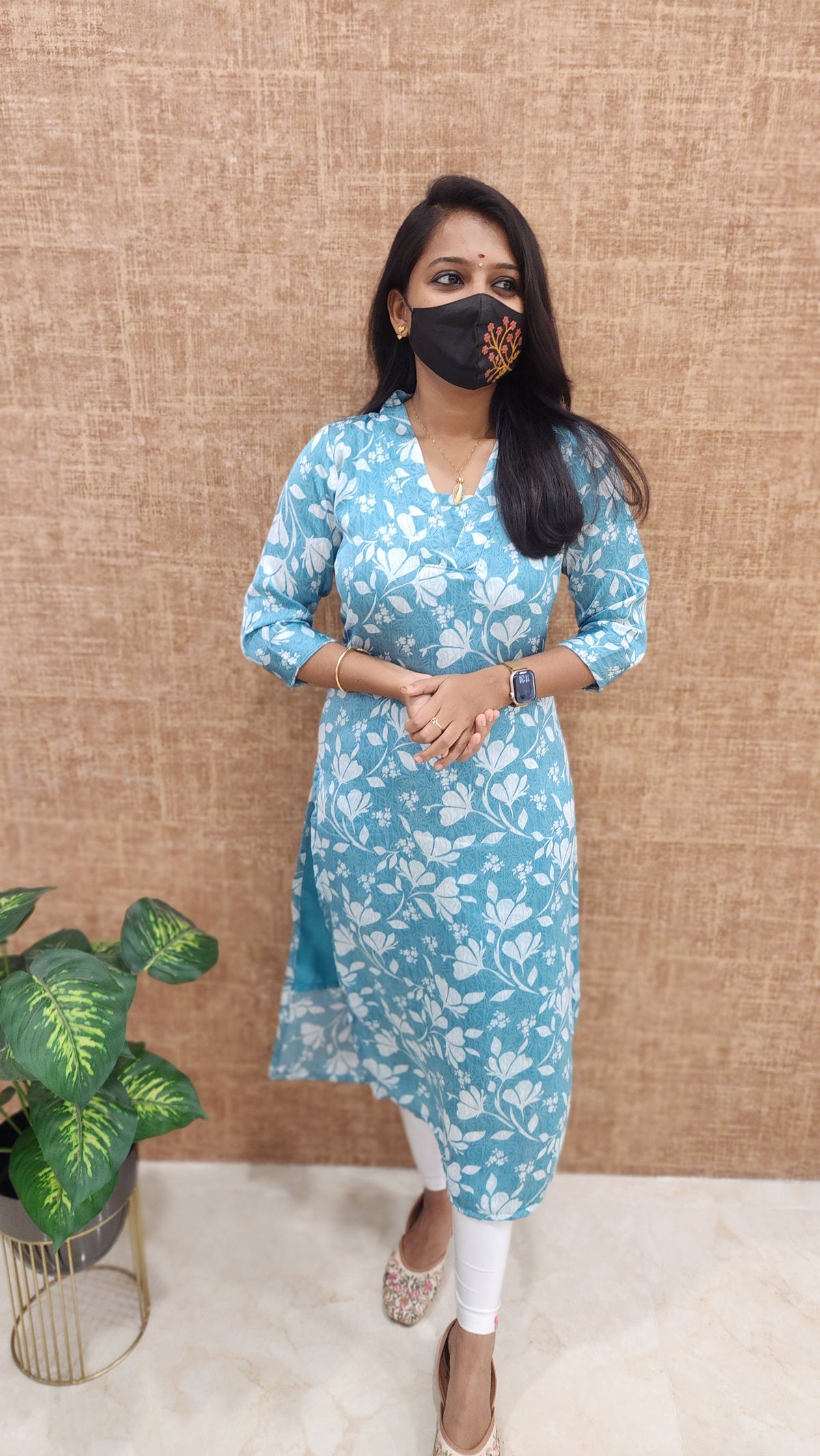 Office Causal kurti (9157)c