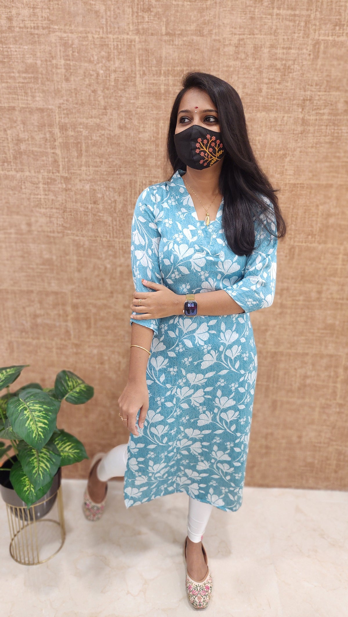 Office Causal kurti (9157)c