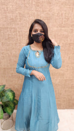 Festive Sale-Handwork kurti(9231)