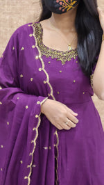 Ethnic Salwar Set (Kurti+Dupatta) (9245)c2